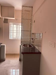 Kitchen Image of 650 Sq.ft 1 BHK Apartment / Flat for rent in Mullur Bengaluru for Rs. 21000