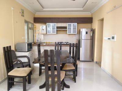 Kitchen Image of 1350 Sq.ft 2.5 BHK Apartment / Flat for rent in Adani The Meadows, Shantigram Ahmedabad for Rs. 37000