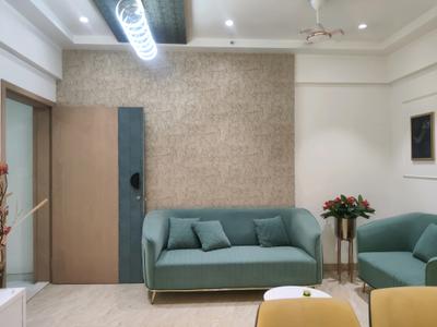 Living Room Image of 450 Sq.ft 1 BHK Apartment / Flat for sale in Samrin Heritage, Thane West Thane for Rs. 9500000