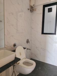 Common Bathroom Image of 700 Sq.ft 1 BHK Apartment / Flat for rent in Sheth Vasant Oasis, Andheri East Mumbai for Rs. 62999
