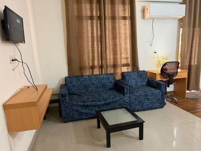 Hall Image of 500 Sq.ft 1 RK Studio for rent in Supertech Czar Suites, Omicron I Greater Noida for Rs. 17000