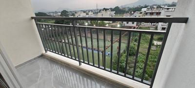 Balcony Image of 1309 Sq.ft 3 BHK Apartment / Flat for rent in Gajra Nandanvan, Indira Nagar Nashik for Rs. 17000