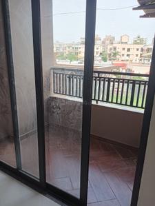 Balcony Image of 1800 Sq.ft 3 BHK Apartment / Flat for rent in Anikedhya Atlantis, Chandkheda Ahmedabad for Rs. 28000