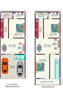 Image of 712 Sq.ft 3 BHK Villa for sale in Govindpuram, Ghaziabad for Rs. 8500000