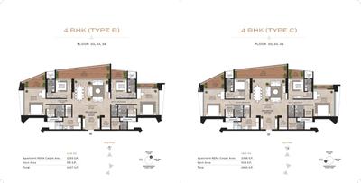 Image of 4332 Sq.ft 4 BHK Apartment / Flat for sale in Evos Alchemy, Patia, Bhubaneswar for Rs. 39000000