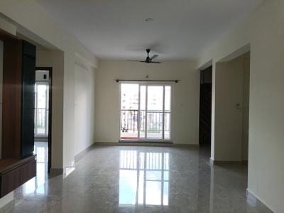 Living Room Image of 1500 Sq.ft 3 BHK Apartment / Flat for rent in Yoga Sai Srikaram, Kaggadasapura Bengaluru for Rs. 60005