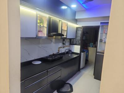 Kitchen Image of 1330 Sq.ft 2 BHK Apartment / Flat for sale in Jhaveri Silver Lake Vista, New Rani Bagh Indore for Rs. 8500000