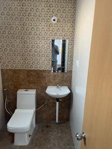 Bathroom Image of 300 Sq.ft 1 RK Independent House for rent in Harlur Bengaluru for Rs. 14000