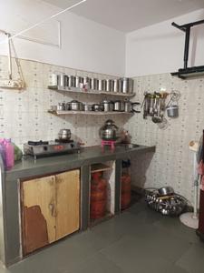 Kitchen Image of 1200 Sq.ft 3 BHK Apartment / Flat for sale in Meghani Nagar Ahmedabad for Rs. 2400000