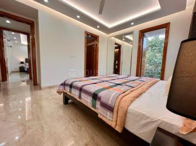 Bedroom Image of 4600 Sq.ft 4 BHK Builder Floor for rent in Panchsheel Park New Delhi for Rs. 500000