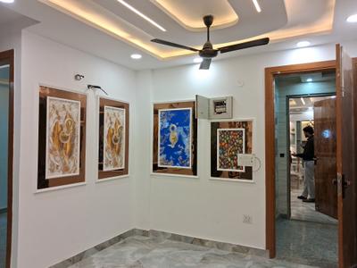 Living Room Image of 600 Sq.ft 2 BHK Builder Floor for rent in Dwarka Mor New Delhi for Rs. 21000