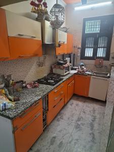 Kitchen Image of 1350 Sq.ft 2 BHK Builder Floor for rent in Lohgarh Zirakpur for Rs. 23000