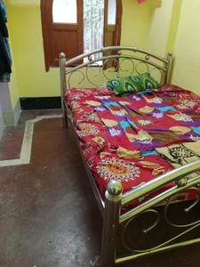 Bedroom Image of 500 Sq.ft 1 BHK Independent House for rent in Airport Gate no. 1 Kolkata for Rs. 12000