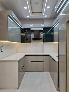 Kitchen Image of 950 Sq.ft 3 BHK Apartment / Flat for sale in Saarthi Affordable Floors, Uttam Nagar New Delhi for Rs. 6900000
