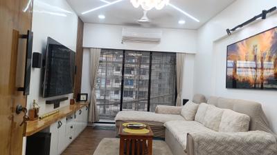 Living Room Image of 1000 Sq.ft 2 BHK Apartment / Flat for sale in Royal Palms Garden View, Goregaon East Mumbai for Rs. 10800000