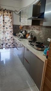 Kitchen Image of 650 Sq.ft 1 BHK Apartment / Flat for rent in Jagatpura Jaipur for Rs. 20000
