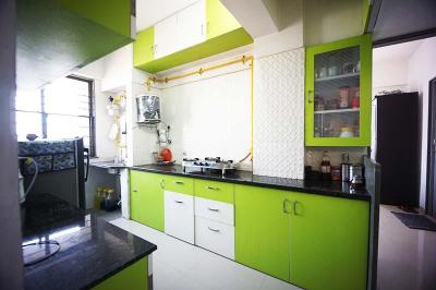 Kitchen Image of 1069 Sq.ft 2 BHK Apartment / Flat for sale in Bakeri Sarvesh, Ranip Ahmedabad for Rs. 5500000