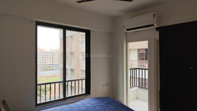 Bedroom Image of 1215 Sq.ft 2 BHK Apartment / Flat for rent in Lotus Aditya Elite, Zundal Ahmedabad for Rs. 24500