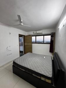 Bedroom Image of 4287 Sq.ft 4 BHK Penthouse for rent in Shivalik Green View, Shantigram Ahmedabad for Rs. 120000
