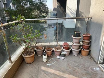 Balcony Image of 900 Sq.ft 2 BHK Apartment / Flat for sale in Wellwisher Kiarah Terrazo, Hadapsar Pune for Rs. 7800000