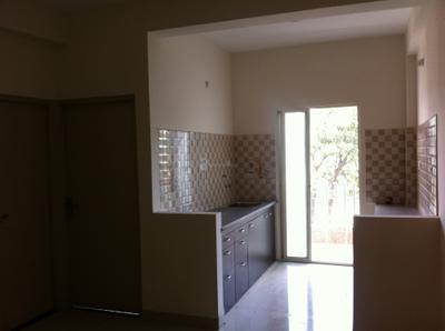 Kitchen Image of 1000 Sq.ft 3 BHK Builder Floor for rent in Rau Indore for Rs. 11000