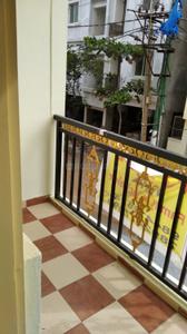 Balcony Image of 550 Sq.ft 1 BHK Independent House for rent in Brookefield Bengaluru for Rs. 21000