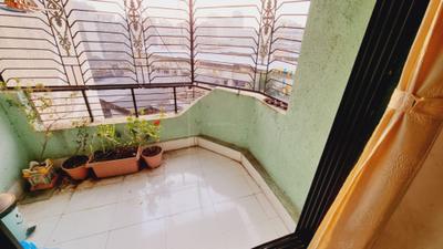 Balcony Image of 590 Sq.ft 1 BHK Apartment / Flat for sale in Kalyan East Kalyan for Rs. 3700000
