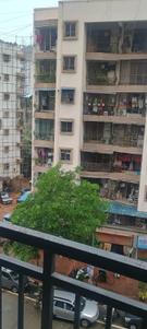 Balcony Image of 690 Sq.ft 1 BHK Apartment / Flat for rent in Arun Krishna Prestige, Mira Road East Mira Bhayandar for Rs. 22000