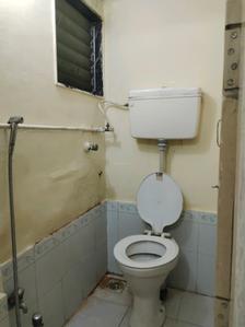 Common Bathroom One Image of 370 Sq.ft 1 BHK Apartment / Flat for sale in Saptarshi Towers, Kandivali West Mumbai for Rs. 6700000
