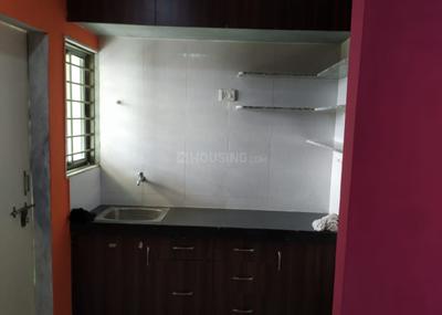 Kitchen Image of 825 Sq.ft 1 BHK Apartment / Flat for rent in Vaishno Devi Circle Ahmedabad for Rs. 27500