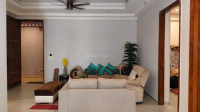 Living Room Image of 1470 Sq.ft 3 BHK Apartment / Flat for rent in T Homes Phase 1, Siddharth Vihar Ghaziabad for Rs. 40000