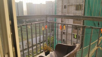 Balcony Image of 1127 Sq.ft 2 BHK Apartment / Flat for rent in Adani Elysium, Shantigram Ahmedabad for Rs. 34500