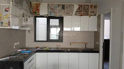 Kitchen Image of 3230 Sq.ft 4 BHK Apartment / Flat for rent in Adani Paarijat, Shantigram Ahmedabad for Rs. 70000