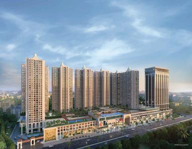 Image of 1670 Sq.ft 3 BHK Apartment / Flat for sale in Paradise Sai World Dreams, Dombivli East, Thane for Rs. 15100000