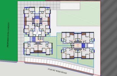 Image of 2430 Sq.ft 3 BHK Apartment / Flat for sale in Kudasan, Gandhinagar for Rs. 9700000