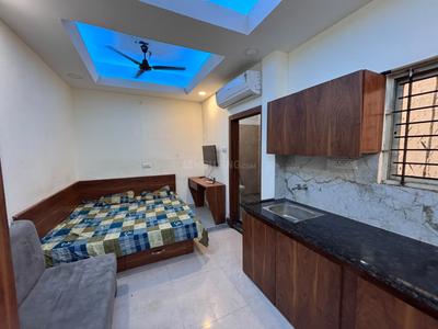 Kitchen Image of 495 Sq.ft 1 RK Studio for rent in Vijay Nagar Indore for Rs. 14999