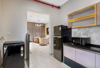 Kitchen Image of 800 Sq.ft 2 BHK Apartment / Flat for sale in K Shire, Punawale Pune for Rs. 9500000