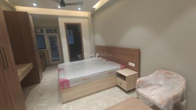 Bedroom Image of 500 Sq.ft 1 RK Builder Floor for rent in Sector 30 Gurgaon for Rs. 25000