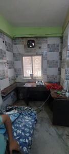 Kitchen Image of 1000 Sq.ft 3 BHK Apartment / Flat for rent in Dum Dum Kolkata for Rs. 14000