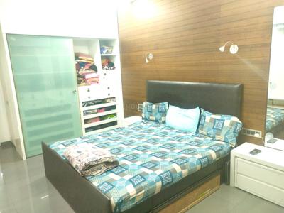 Bedroom Image of 2295 Sq.ft 3 BHK Apartment / Flat for rent in Vandemataram Greens, Ghatlodiya Ahmedabad for Rs. 55000