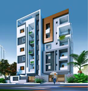 Image of 1725 Sq.ft 3 BHK Apartment / Flat for sale in Kukatpally, Hyderabad for Rs. 14662500