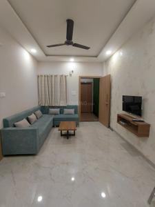Hall Image of 600 Sq.ft 1 BHK Builder Floor for rent in Mahalakshmi Nagar Indore for Rs. 19000