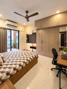 Bedroom Image of 1630 Sq.ft 3 BHK Apartment / Flat for rent in Murarji Peth Solapur for Rs. 26000