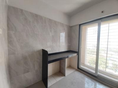 Kitchen Image of 850 Sq.ft 1 BHK Apartment / Flat for sale in Arihant Aarohi, Shilgaon Thane for Rs. 4400000