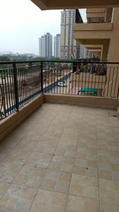 Balcony Image of 1185 Sq.ft 3 BHK Apartment / Flat for rent in Gaurs Siddhartham, Siddharth Vihar Ghaziabad for Rs. 26000