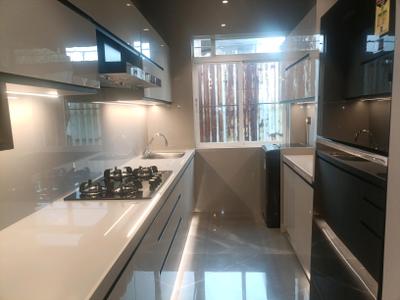 Kitchen Image of 750 Sq.ft 2 BHK Apartment / Flat for sale in Mahaavir Exotique Phase II, Taloja Navi Mumbai for Rs. 7500000