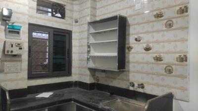 Kitchen Image of 450 Sq.ft 1 BHK Builder Floor for rent in Khempura Udaipur for Rs. 9000