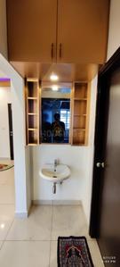 Bathroom Image of 524 Sq.ft 1 BHK Apartment / Flat for rent in Provident Park Square Phase 1, Mallasandra Bengaluru for Rs. 22000