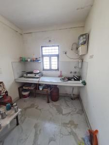 Kitchen Image of 350 Sq.ft 1 BHK Builder Floor for rent in Model Town New Delhi for Rs. 16000