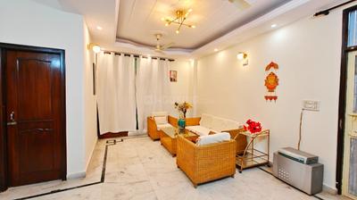 Bedroom Image of 600 Sq.ft 1 BHK Independent House for rent in Indirapuram Ghaziabad for Rs. 18000
